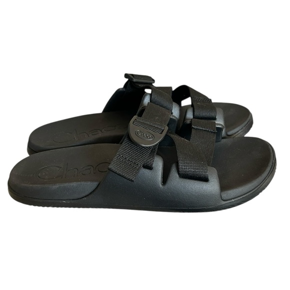 Chaco Chillos Women's Slide Sport Slip-On Sandal Black Size 8 - Picture 4 of 9